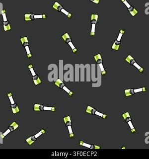 seamless pattern capacity smoothie blender cartoon. motor blades, durable efficient, compact versatile capacity smoothie blender sign vector Stock Vector