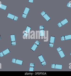 seamless pattern food fridge refrigerator cartoon. food fridge refrigerator sign vector Stock Vector