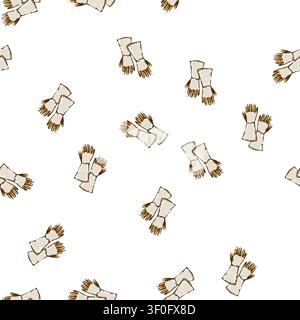 pattern safety gloves welding cartoon. work industry, construction arc, iron weld safety gloves welding sign vector Stock Vector