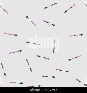 seamless pattern mobile selfie stick cartoon. camera photo, picture technology, hand smartphone mobile selfie stick sign vector Stock Vector