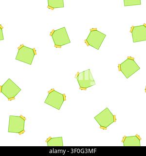 pattern do pinned paper notes cartoon. list memo, important task, organize memory do pinned paper notes sign vector Stock Vector