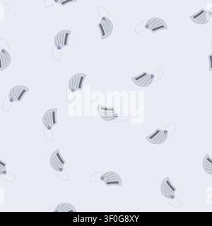 pattern payment receipt cartoon. invoice check, purchase pay, supermarket money payment receipt sign. seamless vector illustration Stock Vector