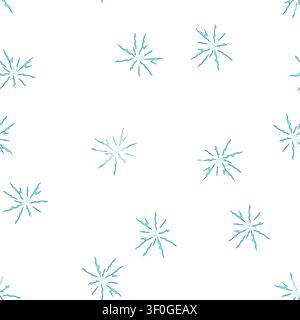 pattern thunder impact vfx cartoon. light lightning, power electric, blue fx thunder impact vfx sign vector Stock Vector