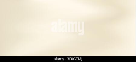 Light beige cream, pastel champagne gradient background, neutral ombre, warm pearl and skin texture bg. Elegant soft backdrop with abstract beige tones surface with smooth flowing color gradation Stock Vector