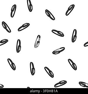 pattern lamp headlamp flashlight cartoon. lamp headlamp flashlight sign vector Stock Vector