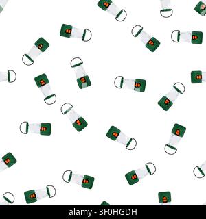 pattern forest lantern camp lamp cartoon. forest lantern camp lamp sign vector Stock Vector