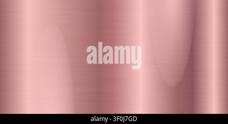 Metalic hairline stainless texture background. Abstract gradient bright and shiny light reflection brushed steel metal texture. Illustration for backg Stock Vector