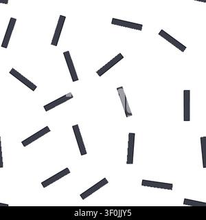 pattern black soundbar audio cartoon. speaker technology, music bar black soundbar audio sign vector Stock Vector