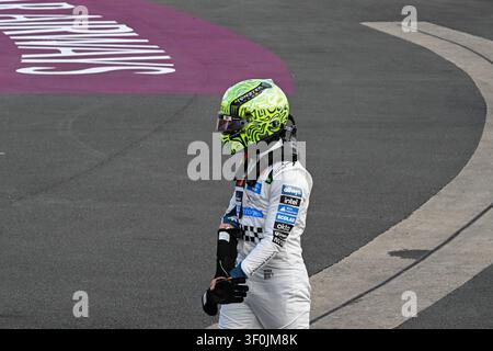 United Kingdom, Silverstone, 4th July 2026, Lando Norris, McLaren, during the F1 Qualifying Day, Copyright Marco Talluto/Alamy Live News Stock Photo
