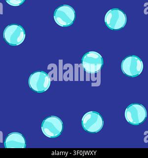 seamless pattern banner round game button cartoon. download modern, menu sign, kit circle banner round game button sign vector Stock Vector