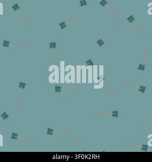 pattern silhouette snow shovel cartoon. ice symbol, scoop heavy, ing outline silhouette snow shovel sign. seamless vector illustration Stock Vector