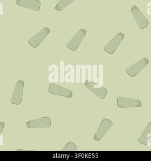 seamless pattern mattress camp mat cartoon. mattress camp mat sign vector Stock Vector