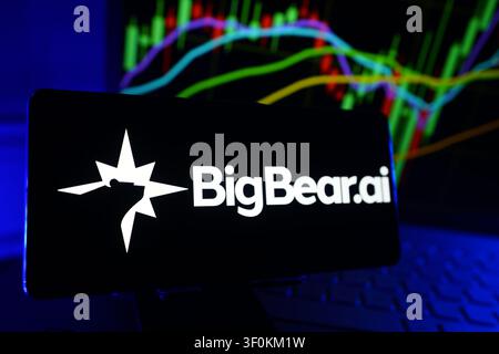 BigBear.ai Artificial Intelligence Analytics Company Providing Decision Intelligence And Data Solutions Stock Market Performance Chart With Corporate Stock Photo