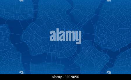 Abstract transportation background. City top view. View from above the map buildings. View from above the map. Detailed view of city. Decorative Stock Vector