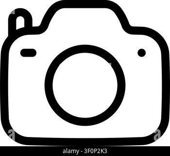 Camera Icon, Photography, Photo, Lens, Digital, Video, Symbol Stock Vector