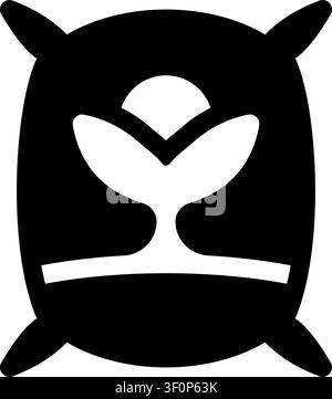 Soil Bag Icon, Earth, Dirt, Ground, Gardening, Garden Stock Vector