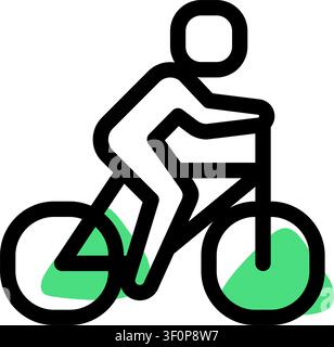 Bicycle Icon, Bike, Cycling, Transport, Transportation, Vehicle Stock Vector