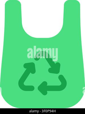 Reusable Bag Icon, Tote, Shopping, Eco, Sustainable, Canvas Stock Vector