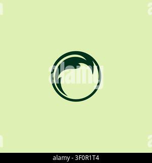 Letter O Leaf Logo Design. Organic With Letter O Icon Vector Stock Vector