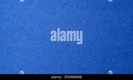 Dark blue felt fabric texture macro shot background Stock Photo