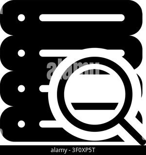 Audit Log Icon, Security, Compliance, Record, Tracking Stock Vector