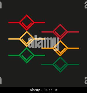 Slider progress bar interface feature colorful vector set. This setting adjustment visualizes audio panel and web controls. eps 10 Stock Vector
