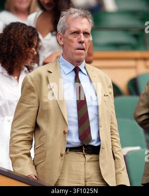 Hugh Laurie In The Royal Box On Day Twelve Of The 2026 Wimbledon Hugh Laurie In The Royal Box On Day Twelve Of The 2026 Wimbledon