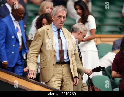 Hugh Laurie In The Royal Box On Day Twelve Of The 2026 Wimbledon Hugh Laurie In The Royal Box On Day Twelve Of The 2026 Wimbledon Championships At The All England Lawn Tennis And Croquet Club London Picture Date Friday July 10 2026 3f10260 