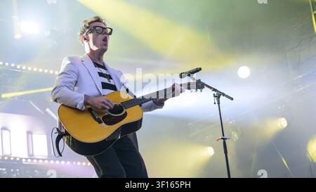 Edinburgh, UK. 10th July, 2026. Scottish singer-songwriter Callum ...