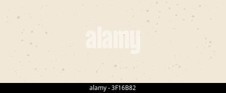 Sustainable Paper Texture. Soft beige tone background with noise and speckles. Vintage simple organic backdrop. Retro Vector illustration Stock Vector
