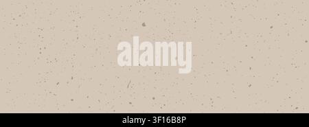 Sustainable Paper Texture. Grainy organic kraft paper texture. Retro creamy handmade pattern. Simple Vector illustration Stock Vector