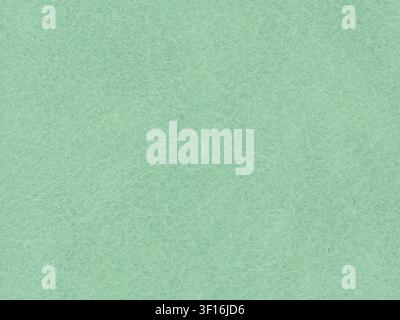 teal felt non woven fabric texture useful as a background Stock Photo
