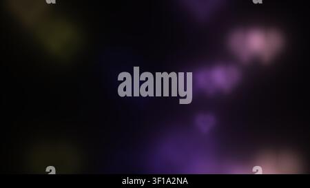 This design features a soft focus effect with shades of purple and hints of light. The pattern creates an abstract atmosphere suitable for backgrounds Stock Photo