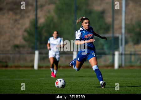 Janna Grimm (Hoffenheim, #26) on the ball DFB regulations prohibit any ...