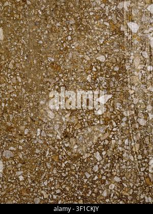 Germany 2026 Concrete surface static, in outdoor possibly construction or industrial setting, with concrete, stones, from a top-down perspective persp Stock Photo