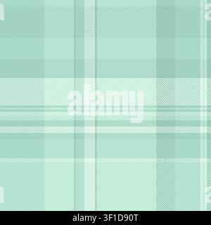 Commerce pattern check plaid, neutral fabric seamless vector. Collection texture background tartan textile in light and white colors palette. Stock Vector