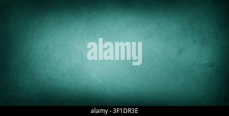 Turquoise blue textured concrete wall background Stock Photo