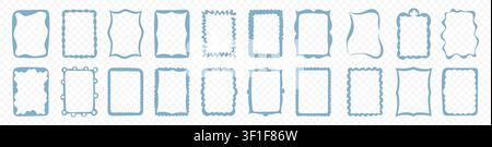 Abstract Decorative Frames Set Stock Vector