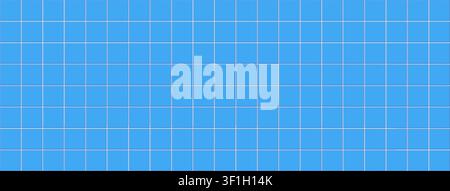 Seamless square tile texture with clean surface finish. Suitable for pool bottom, shower wall, backsplash or modern home projects. Stock Vector