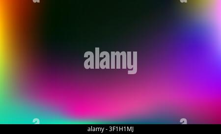 Soft gradient rays and dreamy reflections inspired by vintage cameras. Camera leak effect perfect for photograph overlays. Stock Vector