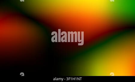 Warm gradient beams and dreamy reflections from old film. Camera leak effect for retro photography textures. Stock Vector