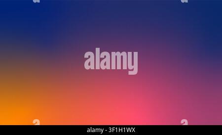 Minimal abstract gradient background built on sunset gradation tones. Clean and versatile backdrop. Stock Vector