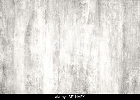 Light gray textured concrete wall with distressed plaster surface for minimal background and design Stock Photo