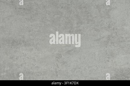 A detailed medium grey concrete wall or cement floor texture with fine grain. Stock Photo