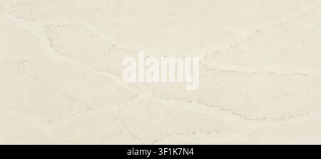 A full-frame background of an elegant ivory and cream limestone featuring soft, wavy beige veins in a classic warm stone pattern. Stock Photo