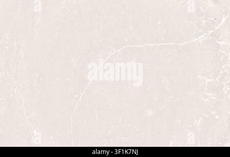 A clean, off-white limestone slab surface featuring very subtle, delicate veins. Stock Photo