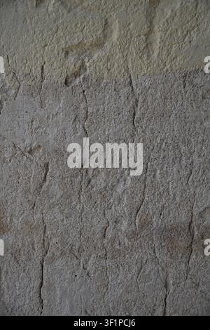 Weathered Cracked Plaster Wall Texture Background With Aged Vintage Surface Patterns Stock Photo