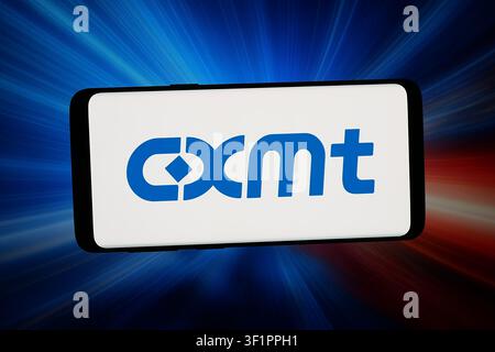 In this photo illustration, the CXMT (ChangXin Memory Technologies ...