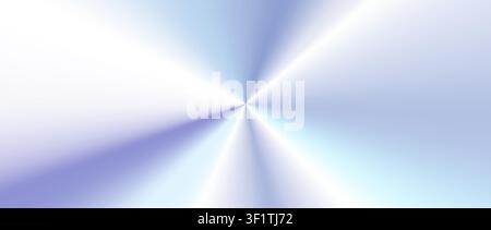 Holographic gradient metal foil background. Circular iridescent metallic backdrop. Shiny silver spectrum texture. Radial CD hologram pattern effect wallpaper for cover, poster, banner. Vector Stock Vector