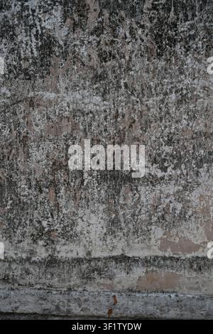Aged Weathered Plaster Wall Texture with Distressed Grunge Surface Backgrounds Stock Photo
